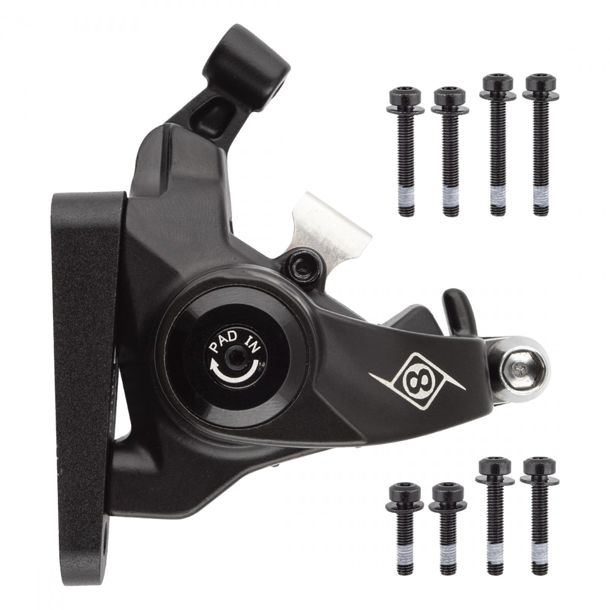 Origin8 Brake Disc Or8 Vise Ii Mech Fm Rd/Cx/Gx Rr Bk Caliper Only (J)