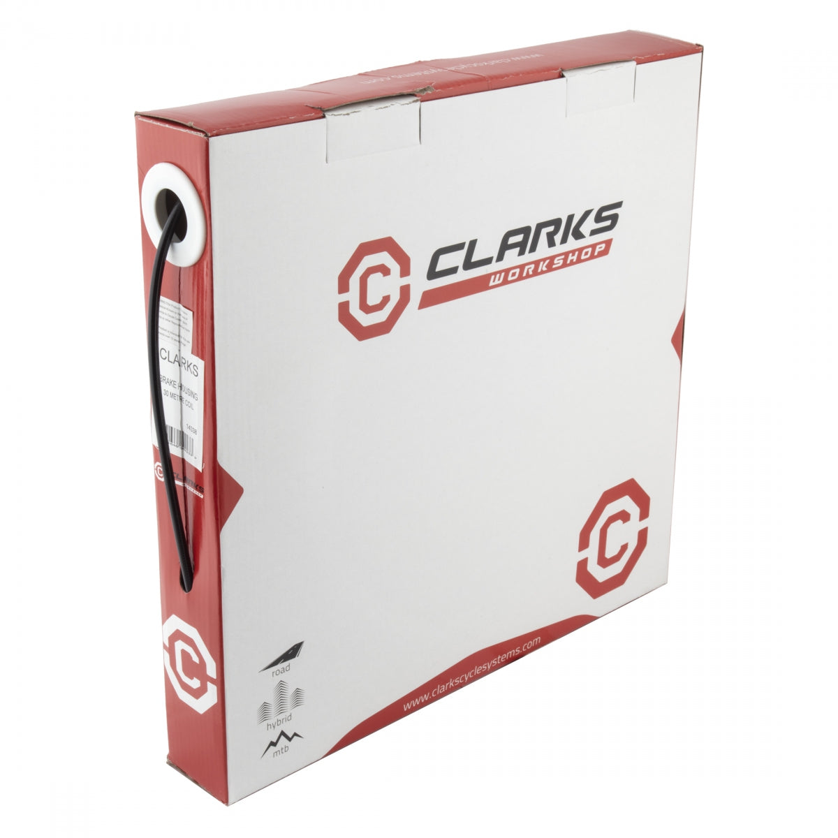 CLARKS CABLE HOUSING CLK 5mmx30m-BOX BRAKE BLK