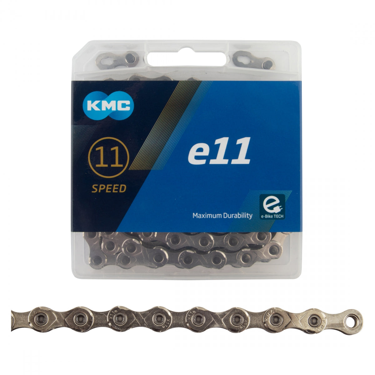KMC Chain e11 11s Silver 136L for E-Bike