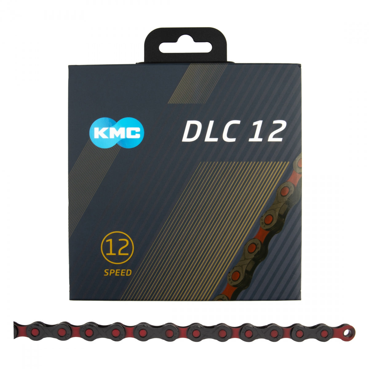 KMC Chain DLC 12 RD/Black 126L