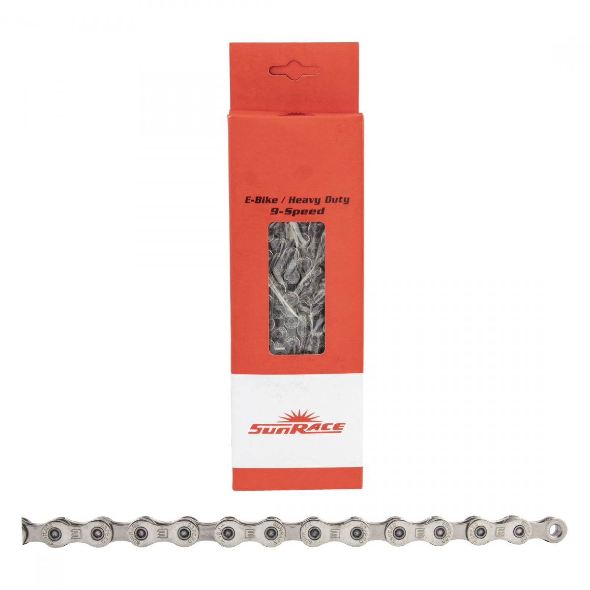SUNRACE Chain CNM9E 9s Silver 136L