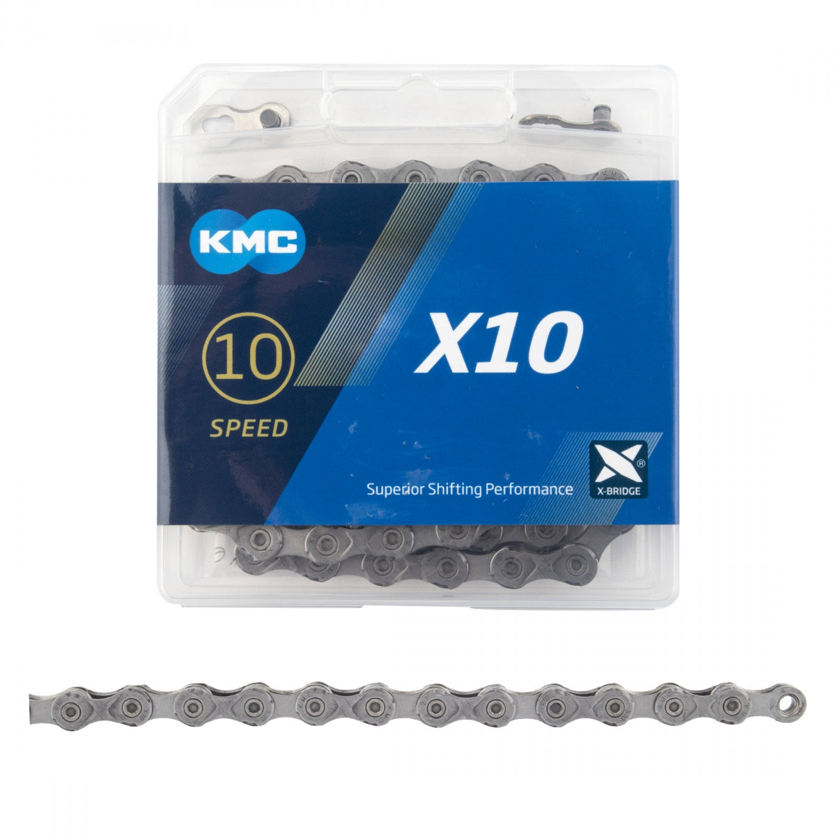 KMC Chain X10 10s GY/GY 116L