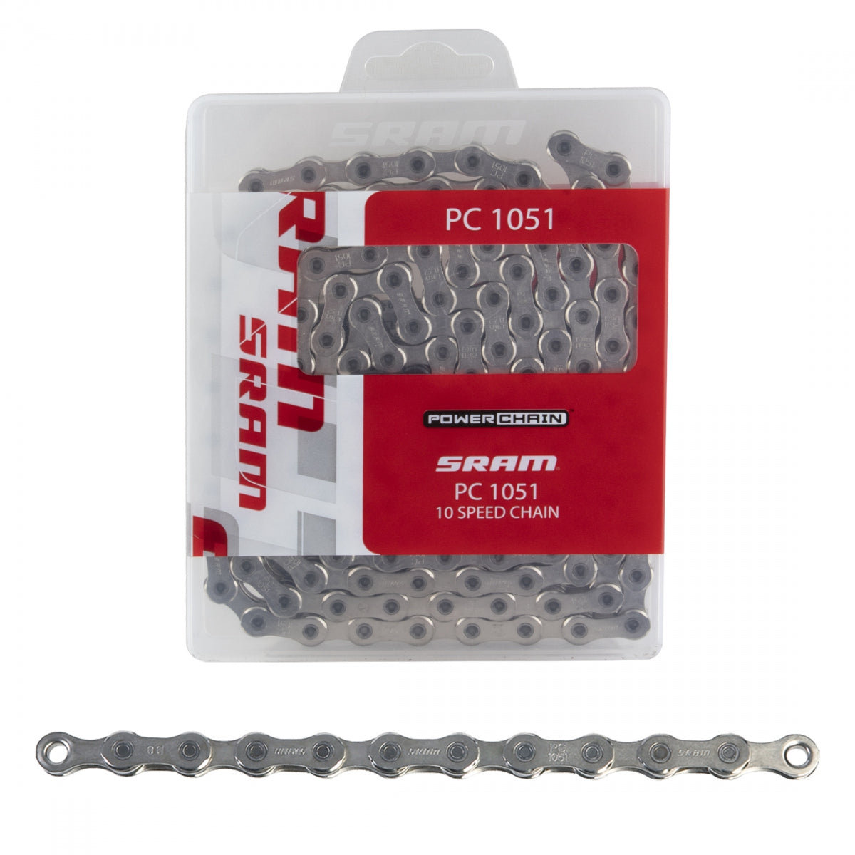 SRAM Chain PC1051 10s Silver 144L