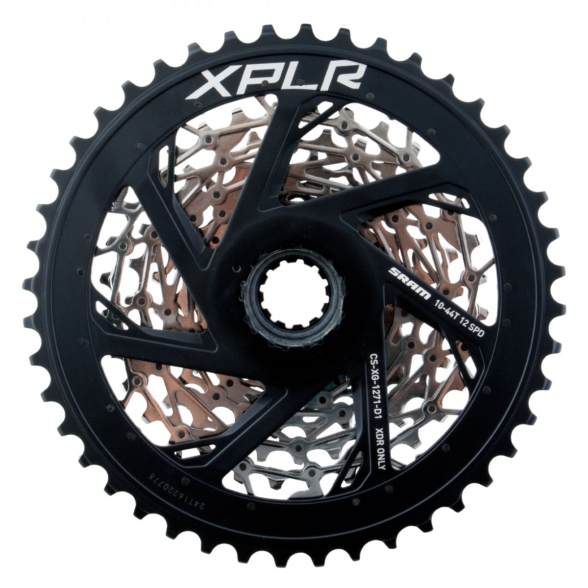 SRAM FH Cass XG1271 D1 10-44 12s XDR Sl-Force Xplr AXS