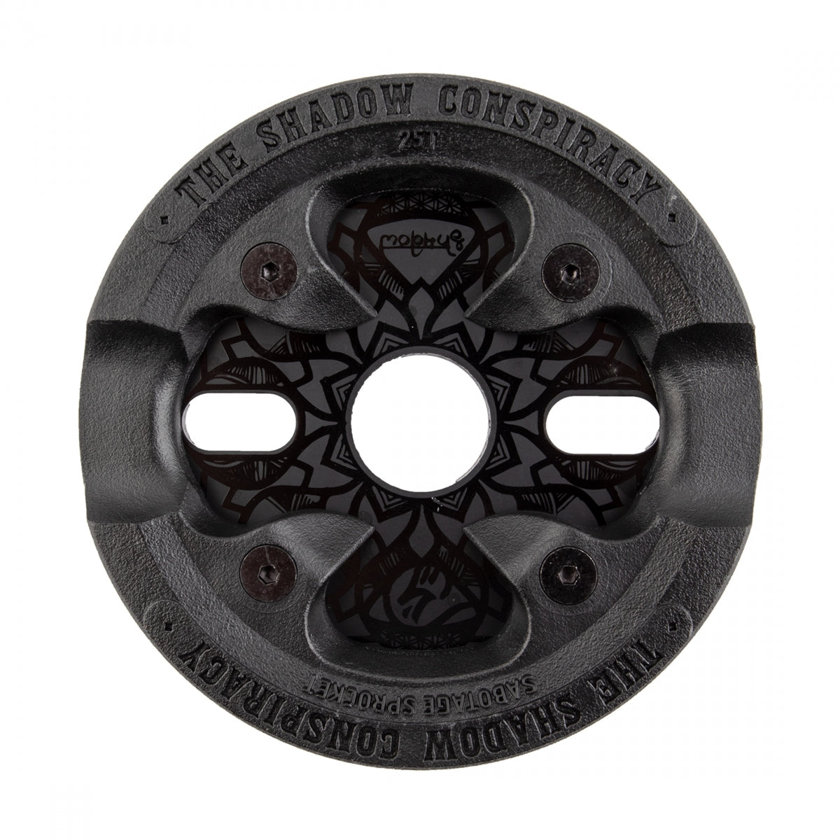 THE SHADOW CONSPIRACY Chainring 1pc TSC 25T 1/8 Sabotage Maya w/Bashguard Black