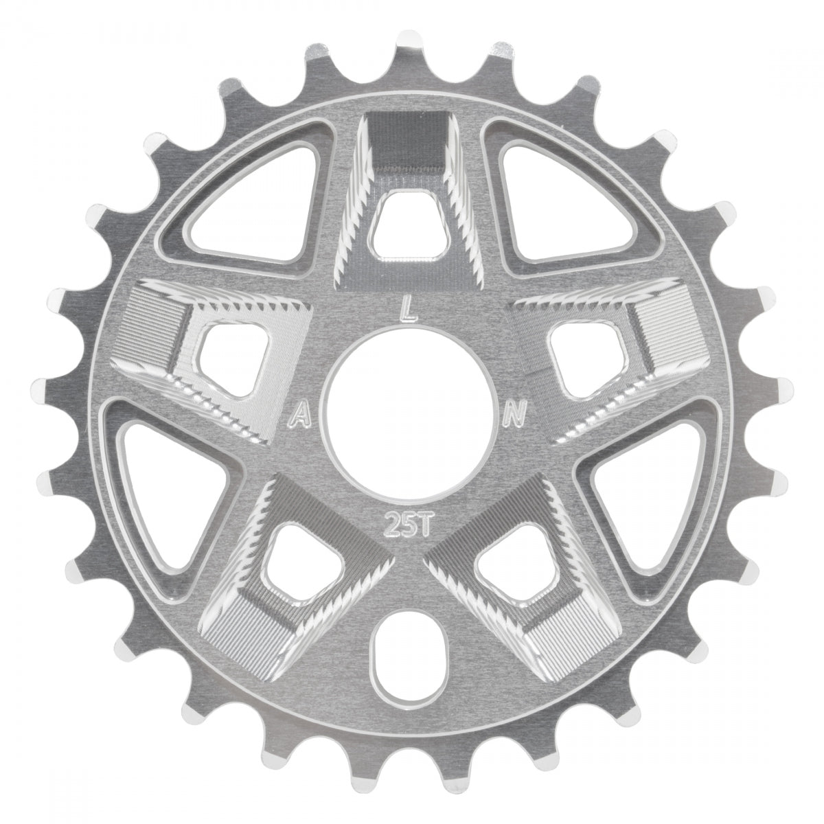 ALIENATION Chainring AN 1pc 25T 1/8 Pro Raider Silver
