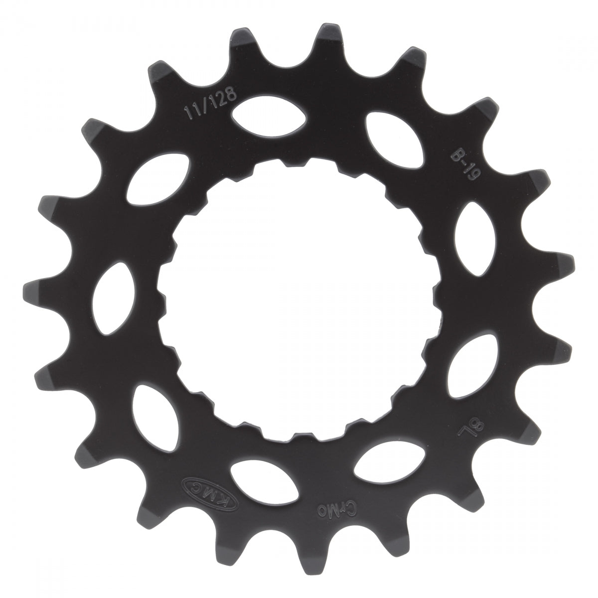 KMC Chainring E-Bike Bosch 19T Crmo Black