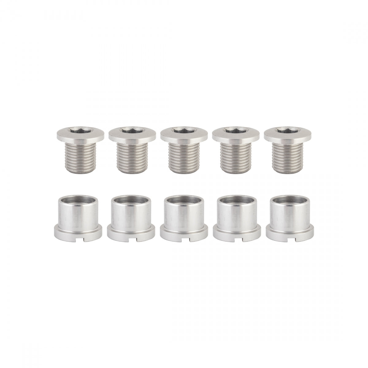 ORIGIN8 Chainring Bolt Set DBL Alloy SIL