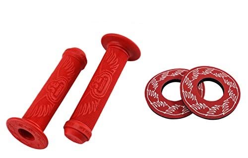 SE Bikes Wing Grips Bundle 2 Items: SE Wing Grips with SE Wing Donuts