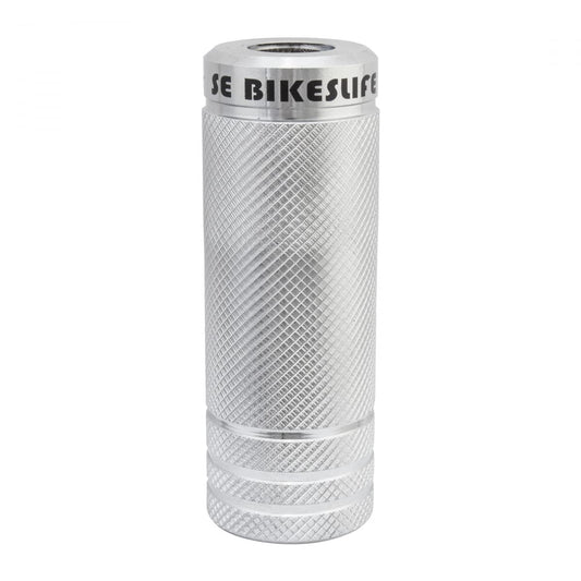 SE BIKES WHEELIE PEGS 98mm CHROME STEEL 35mm DIAMETER