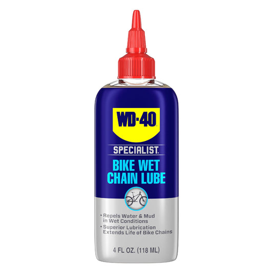 WD-40 Specialist Bike Wet Chain Lube, 4 OZ