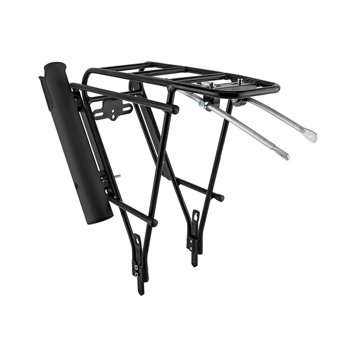 fishing rod holders for a bicycle Sunlite Ramblin Rod Rear Bicycle Rack in Alloy