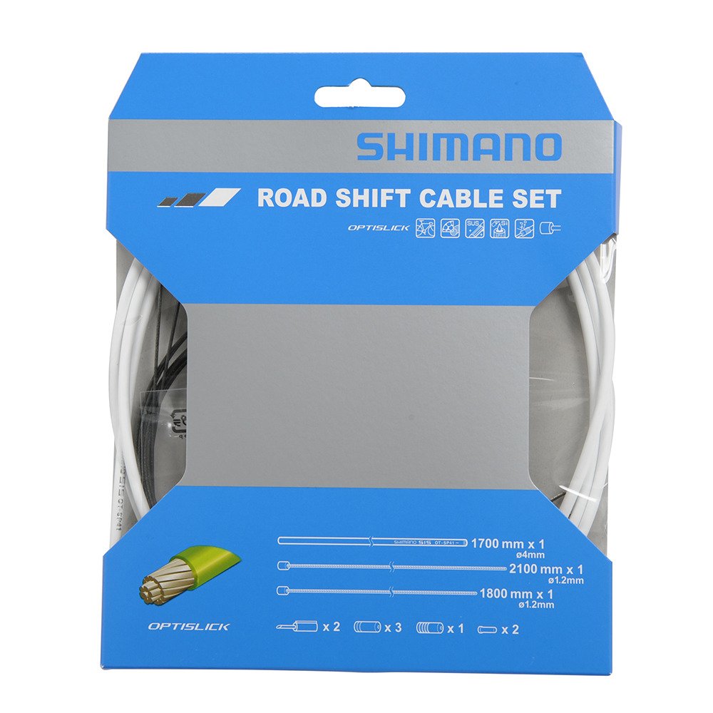 Shimano Opticlick Gear Cable Set Road White 2016 Shift Cable/Cover