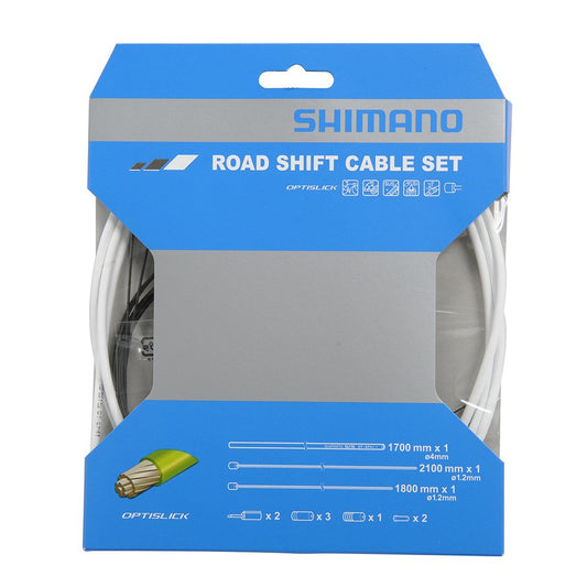 Shimano Opticlick Gear Cable Set Road White 2016 Shift Cable/Cover