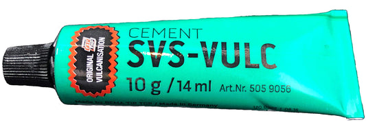 1 Tube of Rema SVS-Vulc Tube Patch Vulcanizing Cement 10 Gram (14 ml)