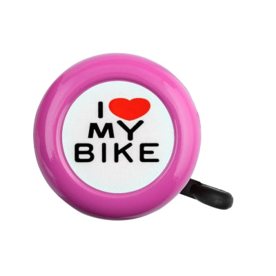 Sunlite "I Love My Bike" Bicycle Bell All Colors