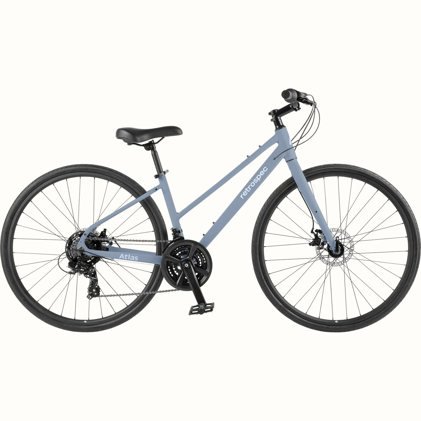 Retrospec Atlas Fitness Hybrid Bike - Step Through