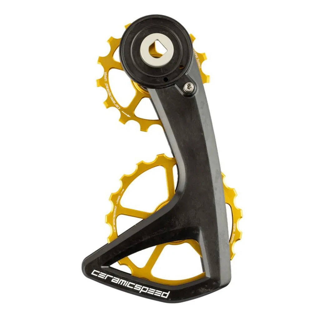 Ceramicspeed OSPW RS 5-Spoke SRAM Red/Force AXS jockey wheel system GOLD