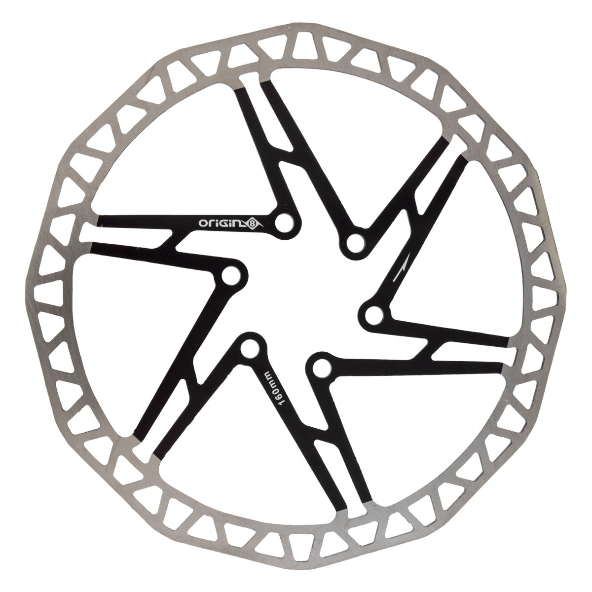 ORIGIN8 BRAKE PART OR8 DISC ROTOR SPDCK 1p 6B 160mm BK