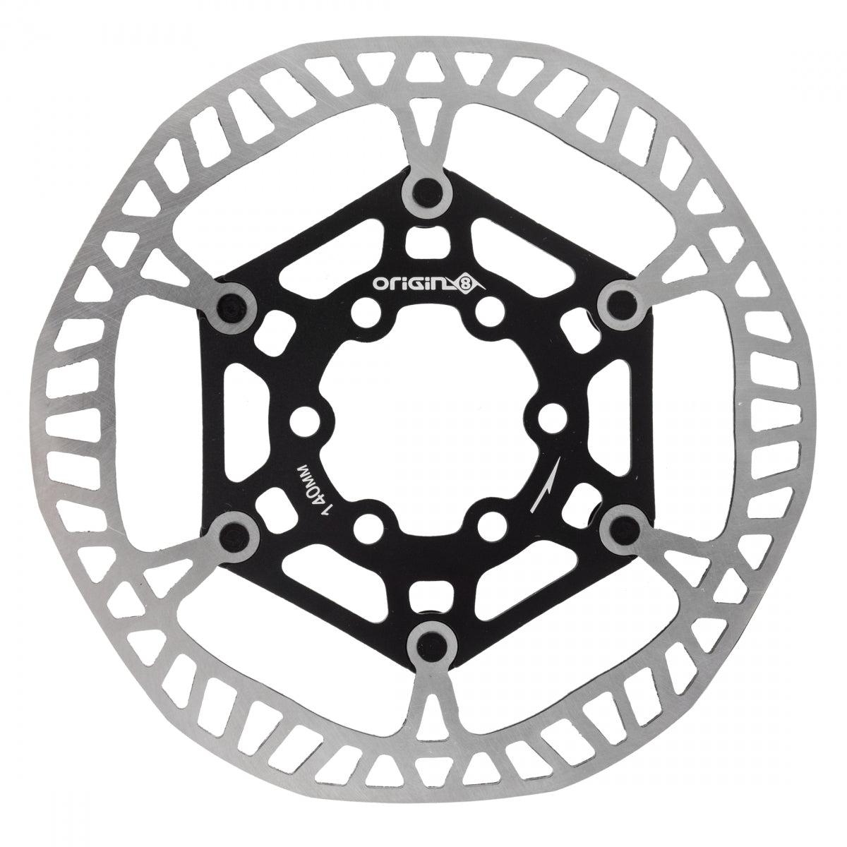 ORIGIN8 BRAKE PART OR8 DISC ROTOR SPDCK 2p FLOATING 6B 140mm BK