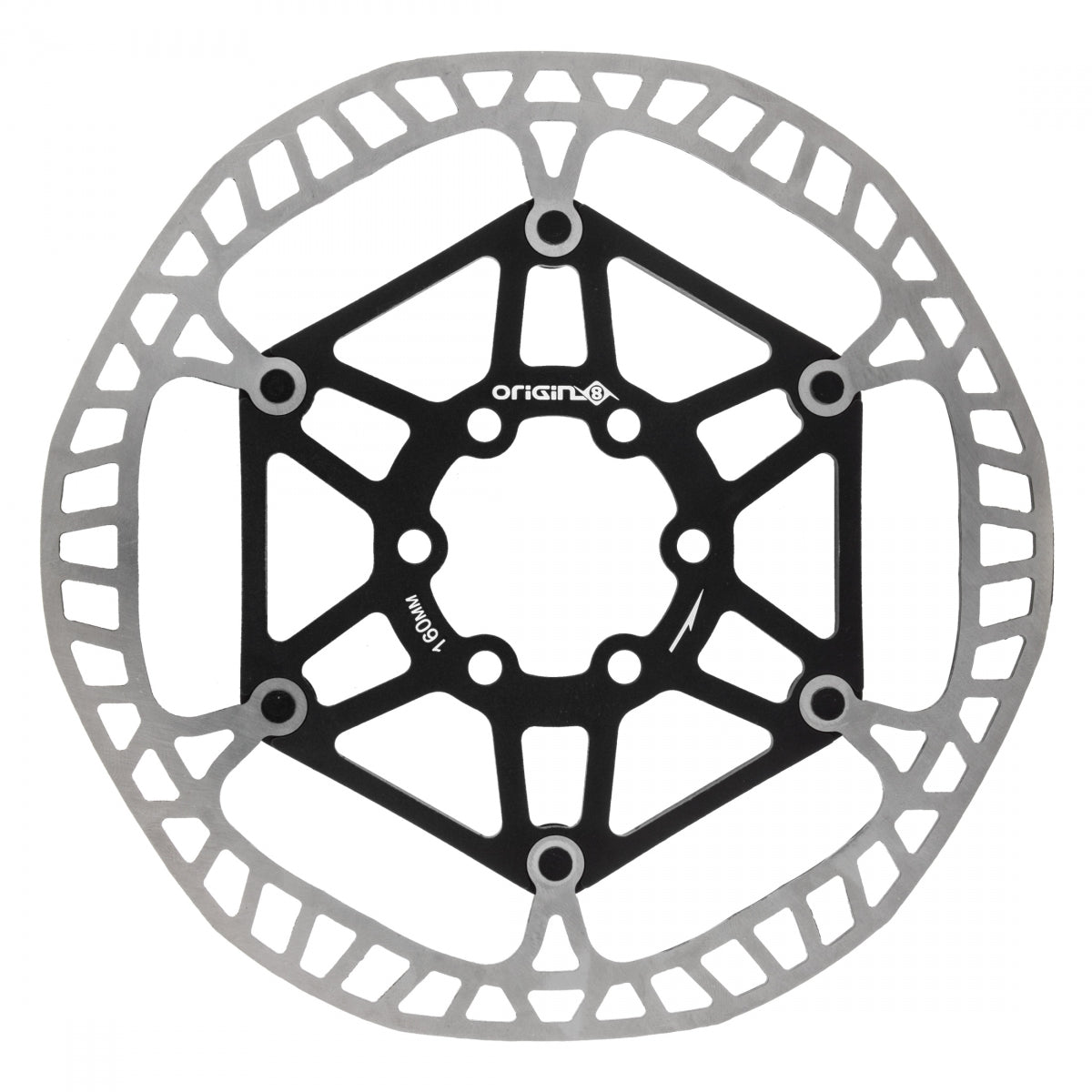 ORIGIN8 BRAKE PART OR8 DISC ROTOR SPDCK 2p FLOATING 6B 160mm BK