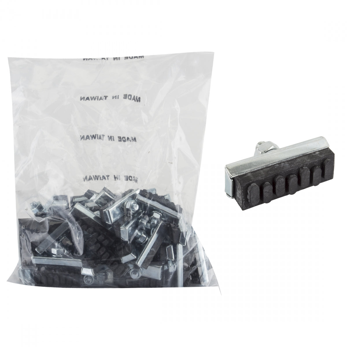 SUNLITE BRAKE SHOES SUNLT ROAD BULK BK BGof25pr