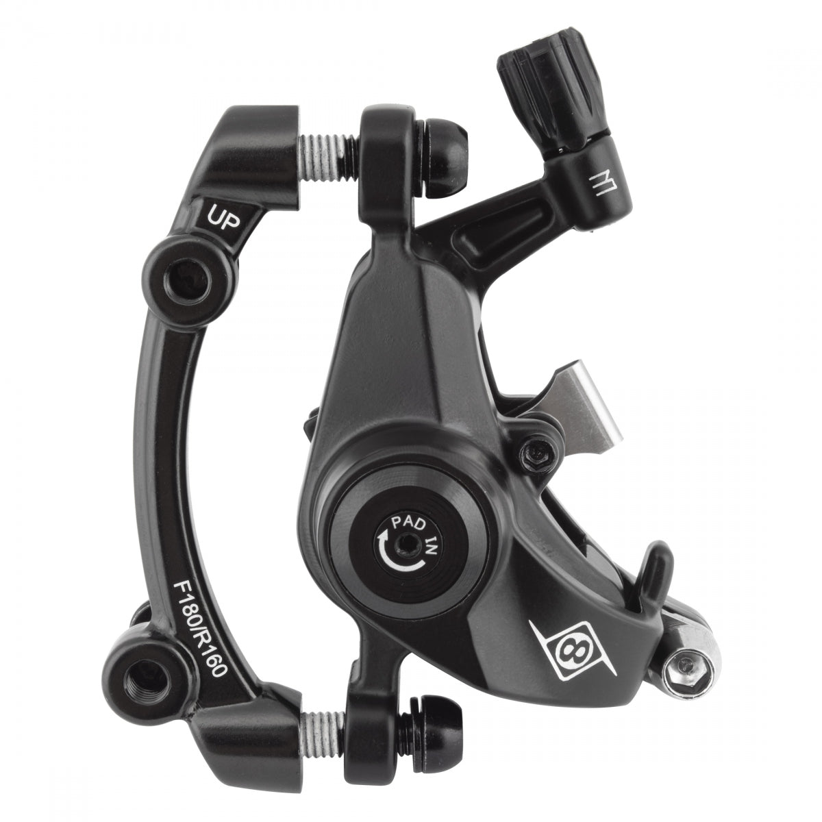 ORIGIN8 BRAKE DISC OR8 VISE II MECH PM MTB FTorRR BK CALIPER ONLY (J)