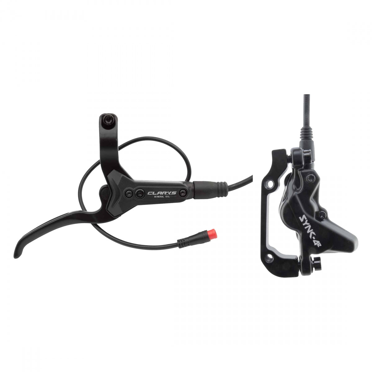 CLARKS BRAKE DISC CLK SYNC-4E HYD RR w/LVR NO ROTOR BK