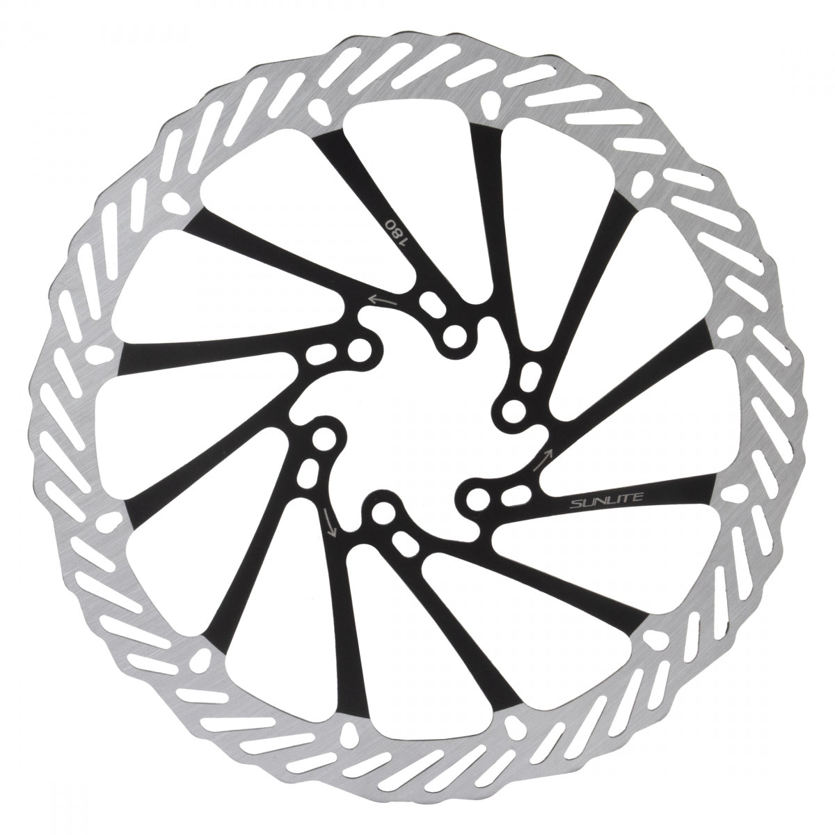 SUNLITE BRAKE PART SUNLT DISC ROTOR RDR.1 180x1.8mm 6B SL/BK
