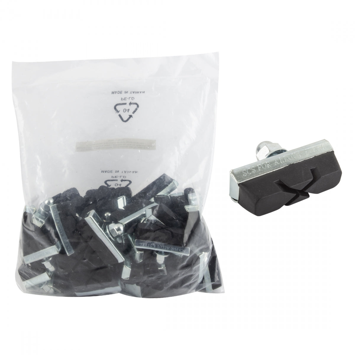 SUNLITE BRAKE SHOES SUNLT X-CUT BULK BK BGof25pr