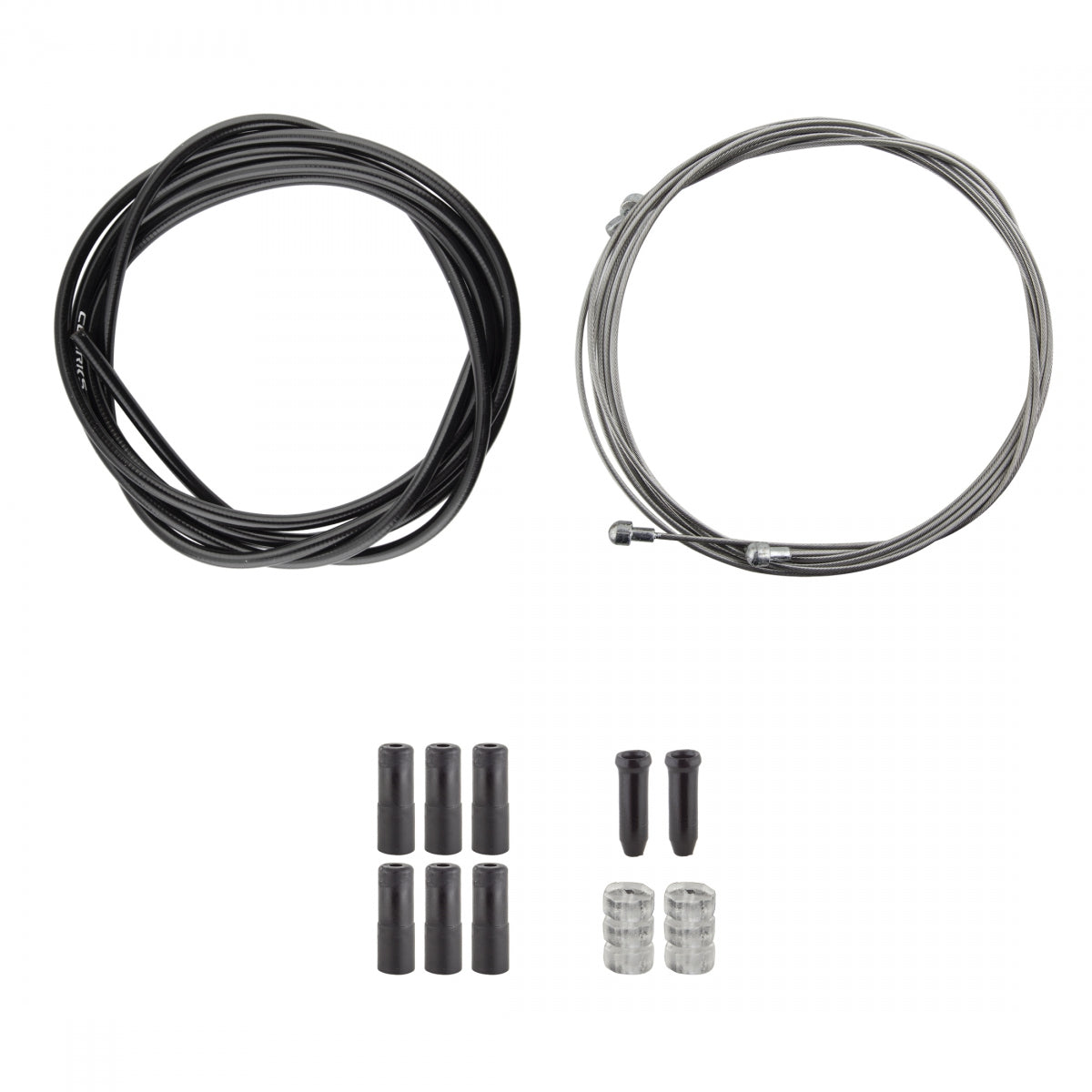 CLARKS Cable Brake Kit F+R SS SPT RD/MT Black