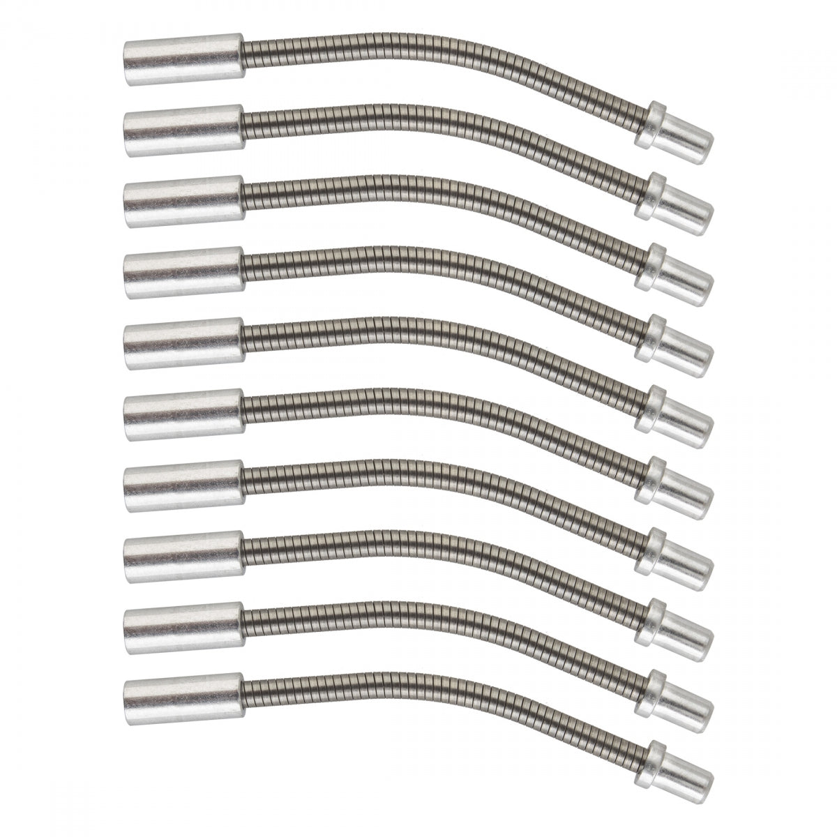 SUNLITE Cable Guide Noodle V Flexible Silver Bag of 10