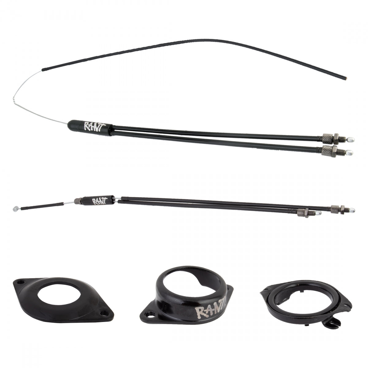RANT Cable Rotor Gravitron Detangler Kit 1-1/8in Black