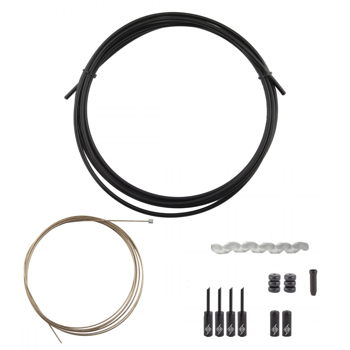 ORIGIN8 Cable Gear Kit Superslick Compressionless Rear RD/MT Black