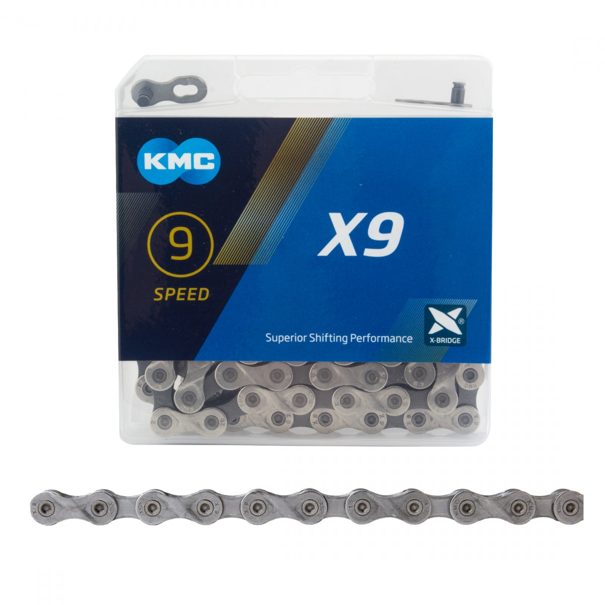 KMC Chain X9 9s NP/Dk-Sl 116L