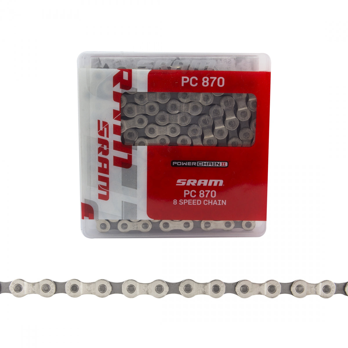 SRAM Chain PC870 6/7/8s Silver/GY 114L Powerlink
