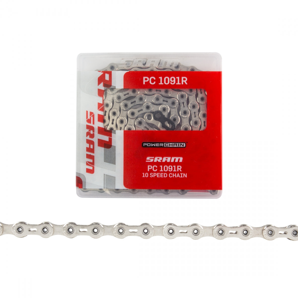 SRAM Chain PC1091R 10s Silver 114L Hollowpin