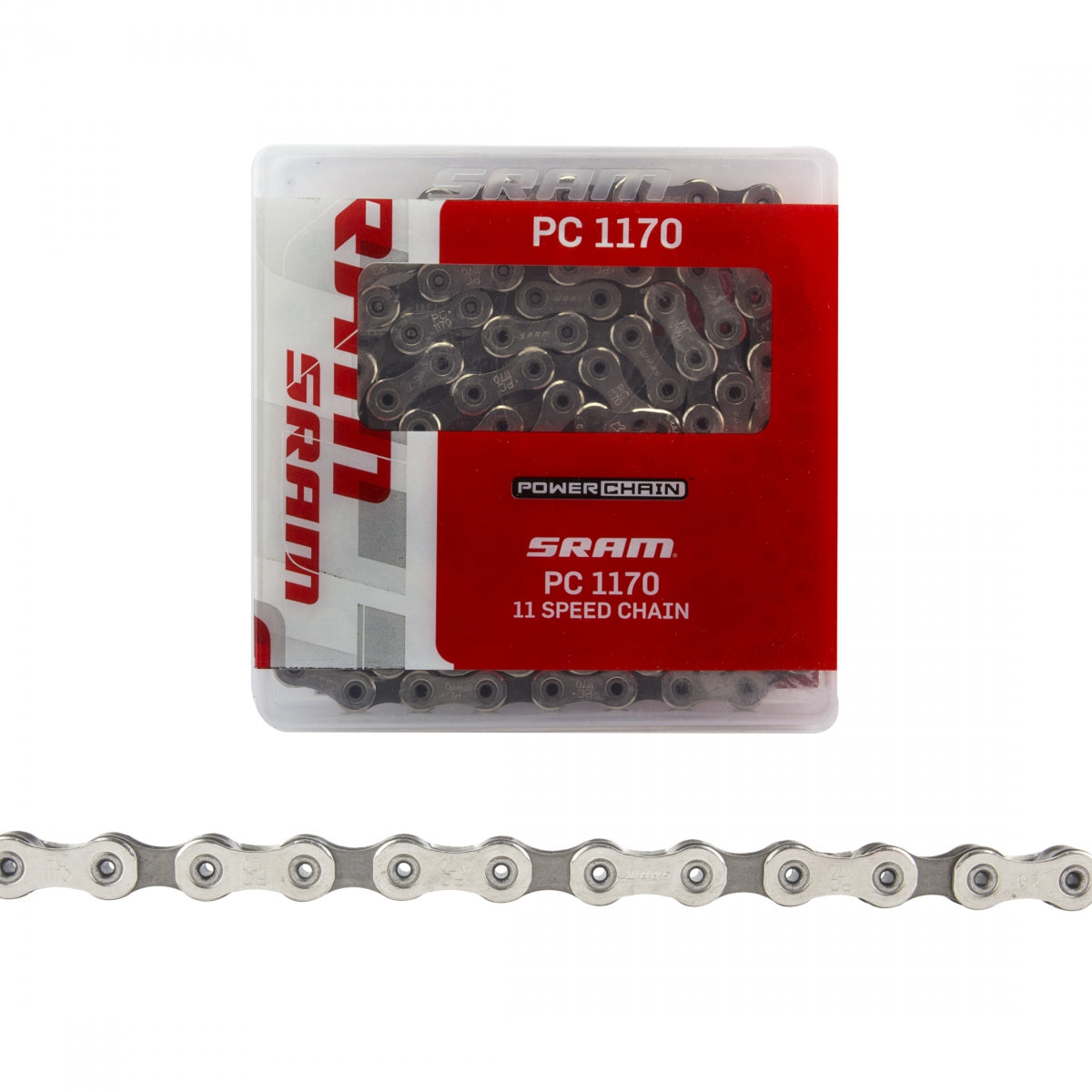 SRAM Chain PC1170 11s Silver 114L Hollowpin Powerlink 114L