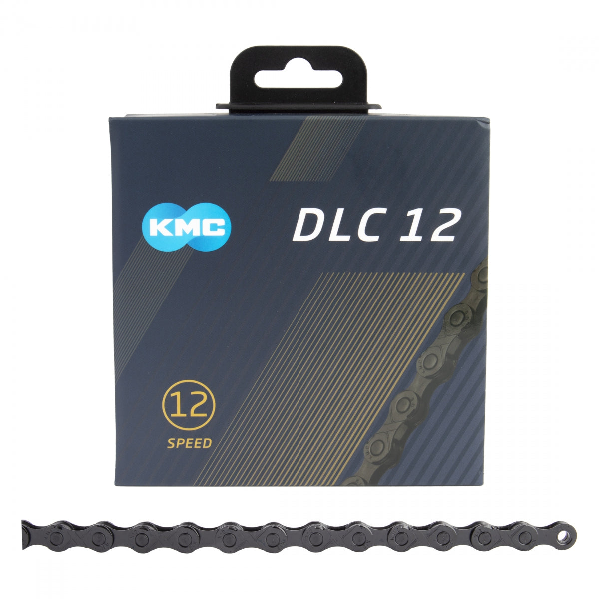 KMC Chain DLC 12 Black/Black 126L