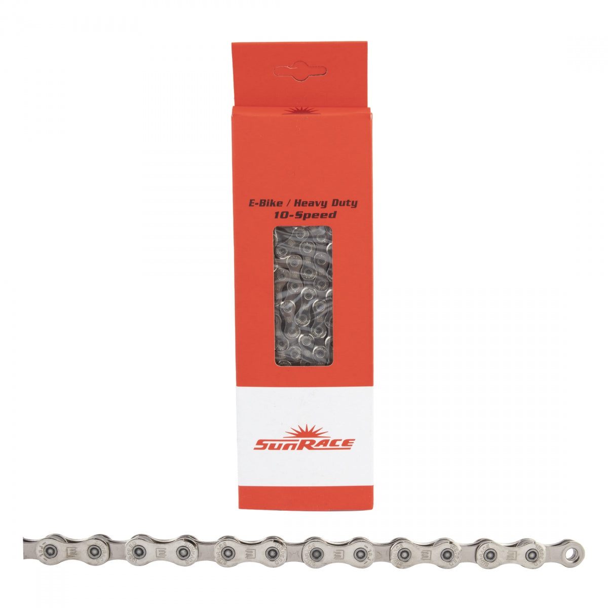 SUNRACE Chain CN10E 10s Silver 136L