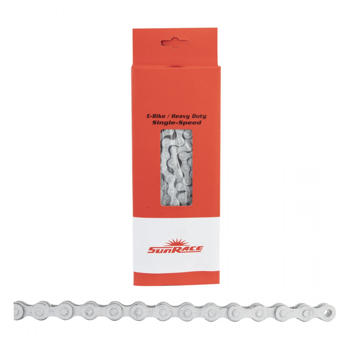 SUNRACE Chain CNS1E 1/8 1s 1s Silver 136L