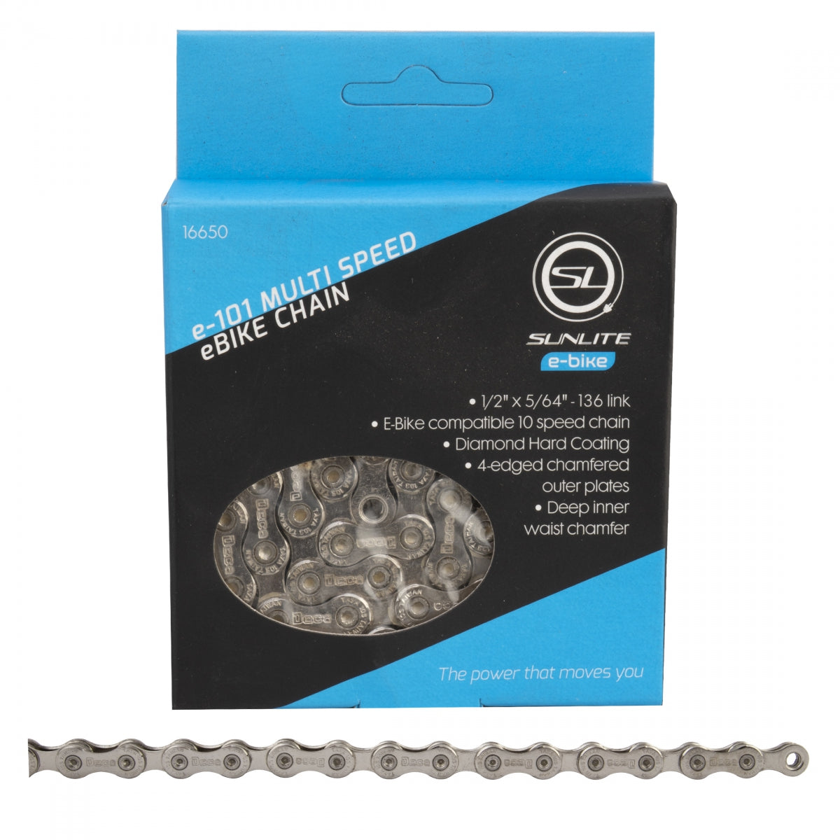 SUNLITE Chain e101 10s CP 136L for E-Bike