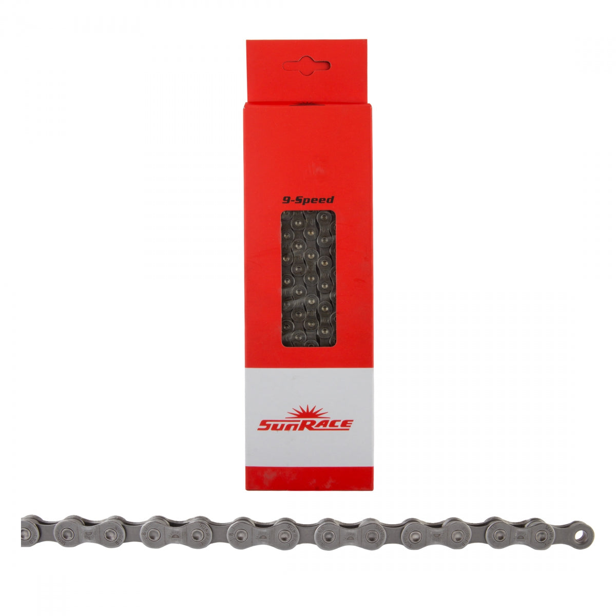 SUNRACE Chain CNM94 9s GY 116L w/QR