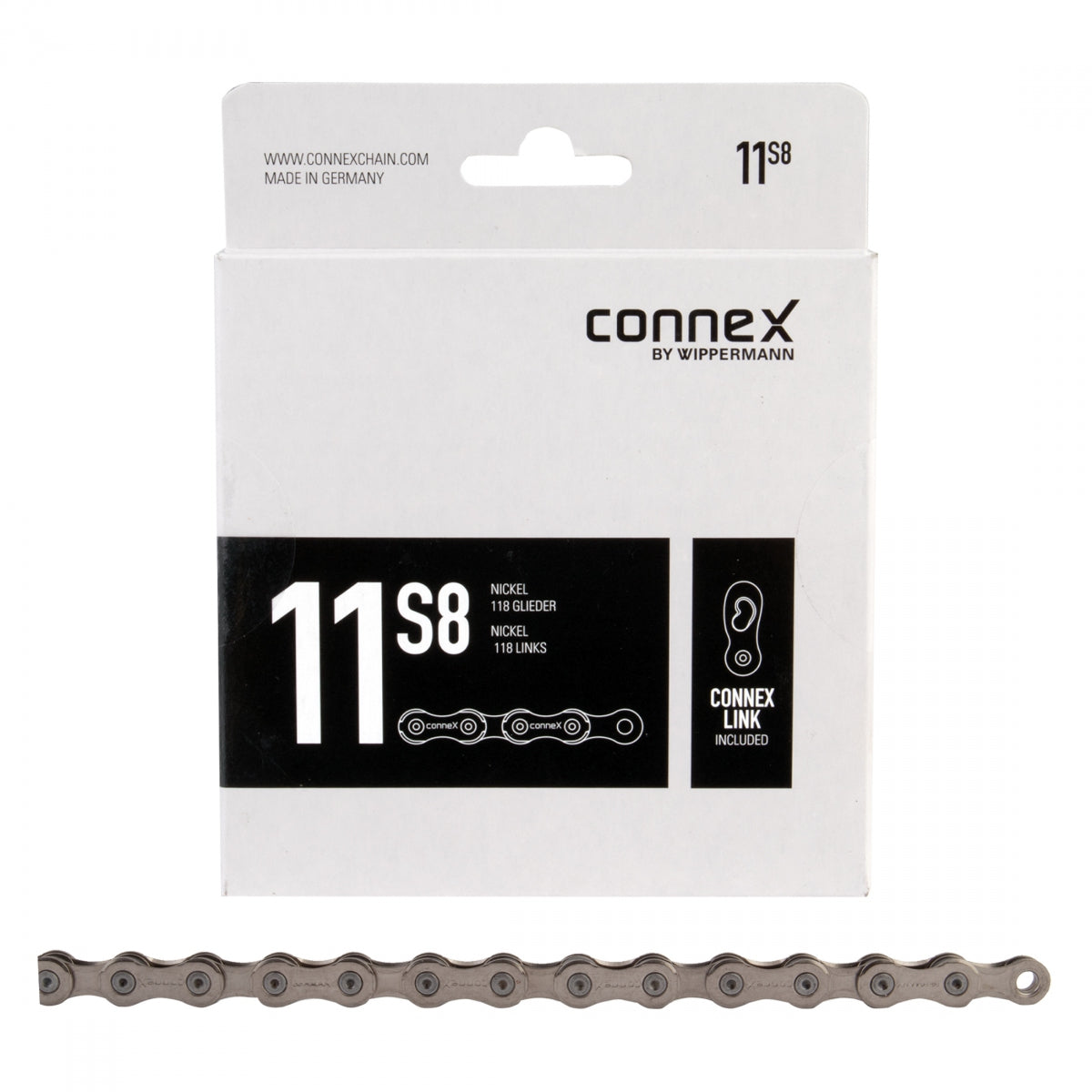 CONNEX Chain 11S8 11s Silver 118L