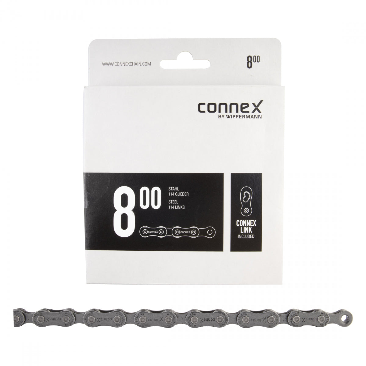 CONNEX Chain 800 8s Black 114L