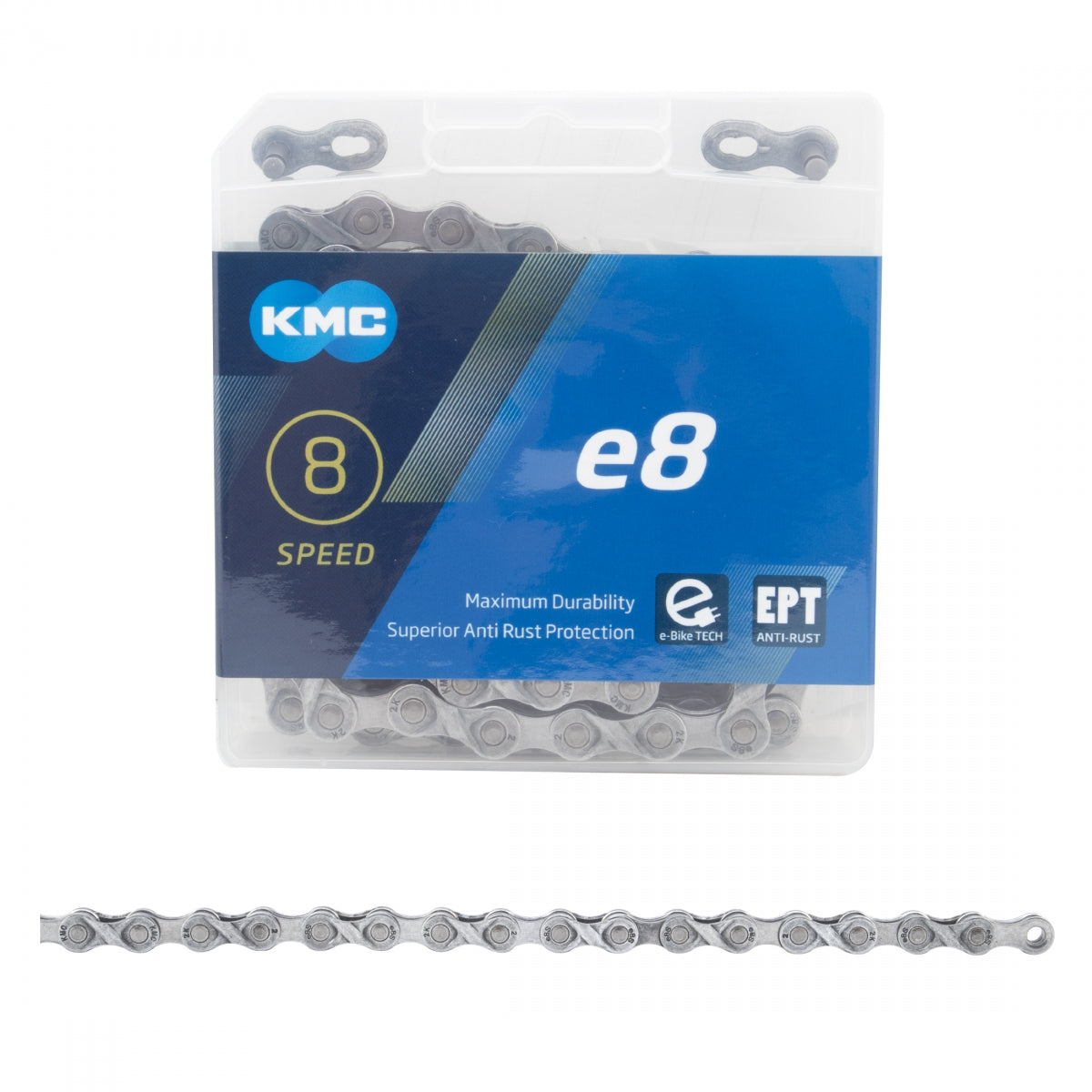 KMC Chain e8 EPT 8s 122L for E-Bike