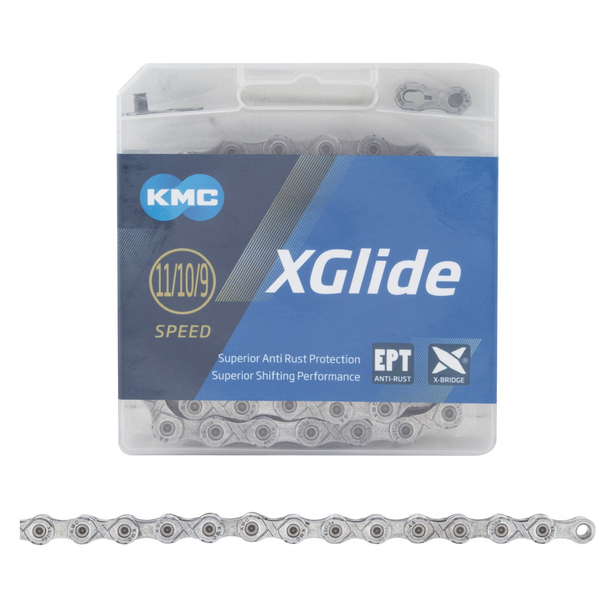 KMC Chain xGLIDE 9/10/11s EPT 128L Shi-Cues