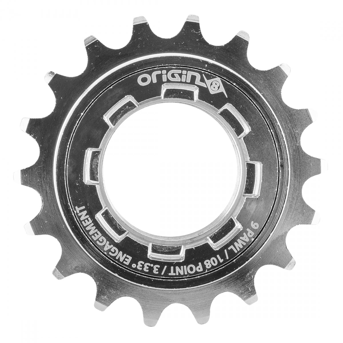 ORIGIN8 FW Single 18Tx1/8 Crmo CNC CP/CP 8-KEY Release