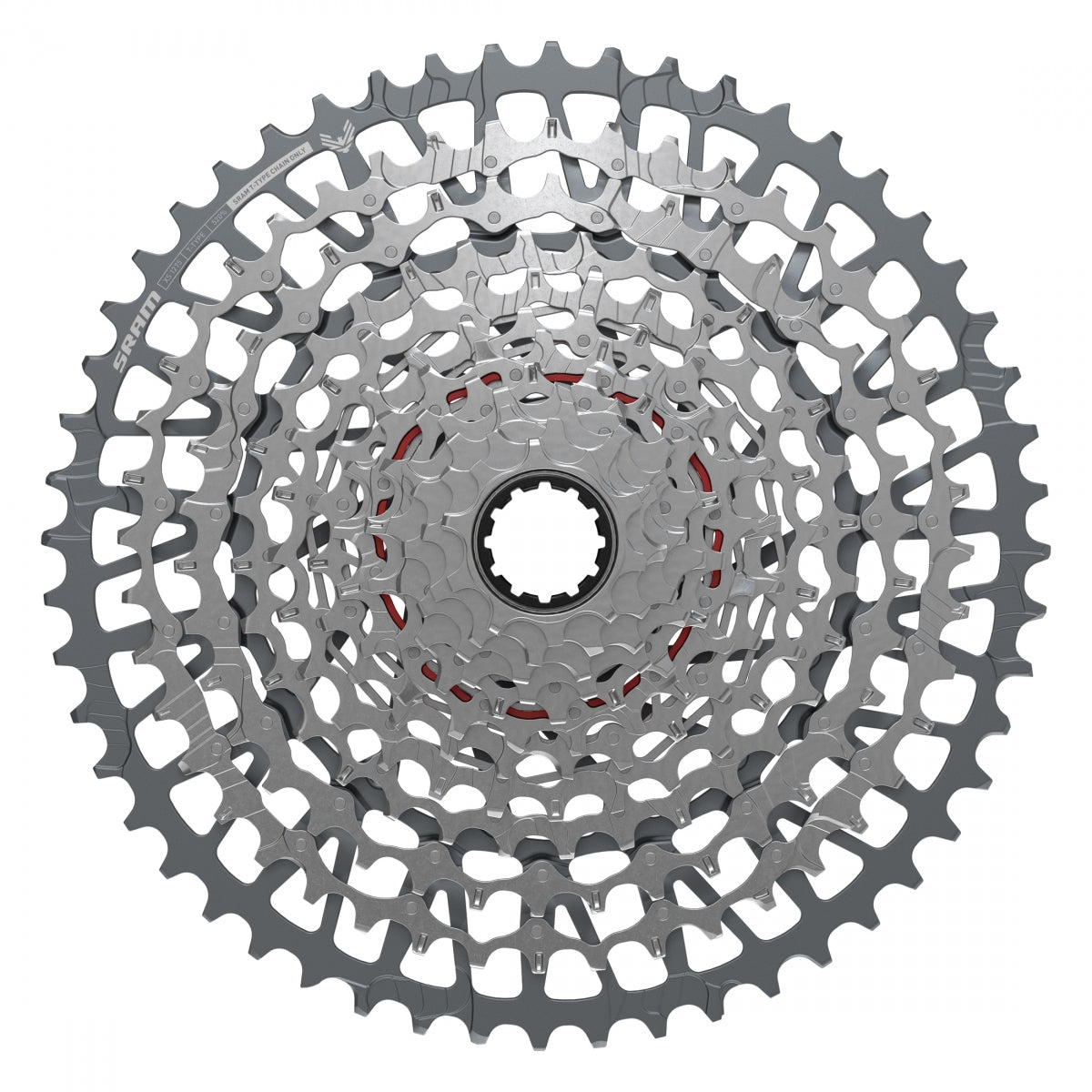 SRAM FH Cass XS1275 10-52 12s Silver XD Eagle GX T-Type