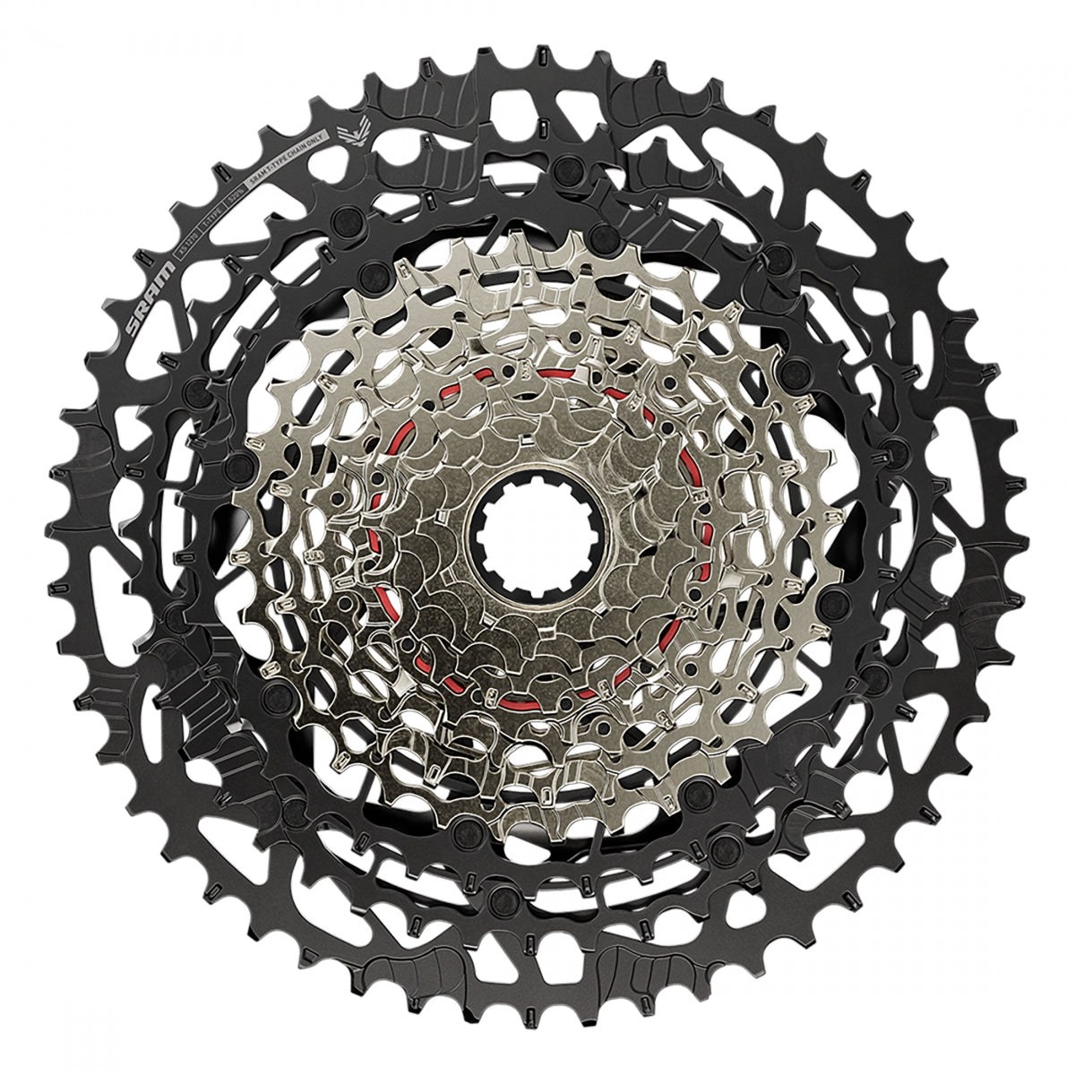 SRAM FH Cass XS1270 10-52 12s Black Eagle T-Type Splined HG